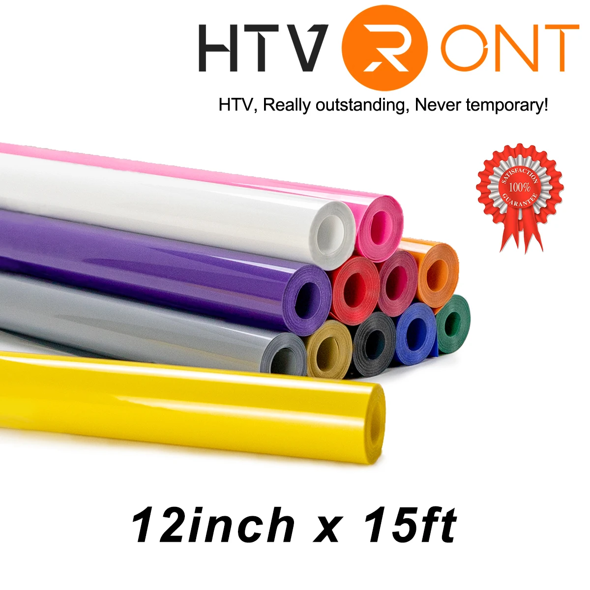 HTVRONT 12"X15ft/30x450cm Elastic PU Heat Transfer Vinyl Roll for T-shirt DIY Cricut Craft Iron on HTV Film For Printing Clothes
HTVRONT 12"X15ft/30x450cm Elastic PU Heat Transfer Vinyl Roll for T-shirt DIY Cricut Craft Iron on HTV Film For Printing Clothes