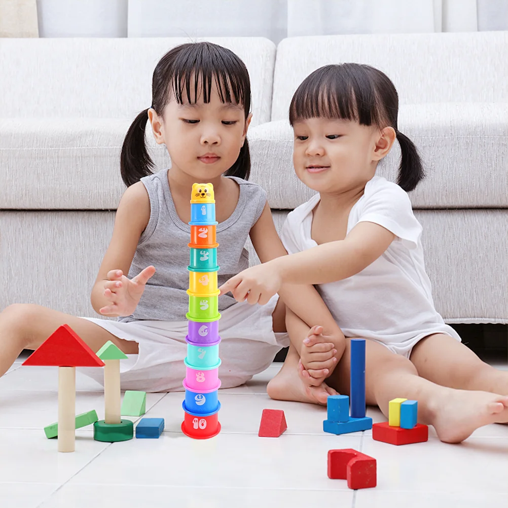 11 Pcs Bear Stacking Cups Nesting Toy Kids Bathing Toys Straw Material Children Gift
11 Pcs Bear Stacking Cups Nesting Toy Kids Bathing Toys Straw Material Children Gift