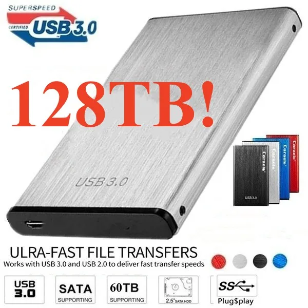Жесткий диск HDD USB/3,0 SATA высокоскоростной внешний жесткий диск высокоскоростной портативный жесткий диск 2 ТБ USB 128 SATA жесткий накопитель устр...
Жесткий диск HDD USB/3,0 SATA высокоскоростной внешний жесткий диск высокоскоростной портативный жесткий диск 2 ТБ USB 128 SATA жесткий накопитель устр...