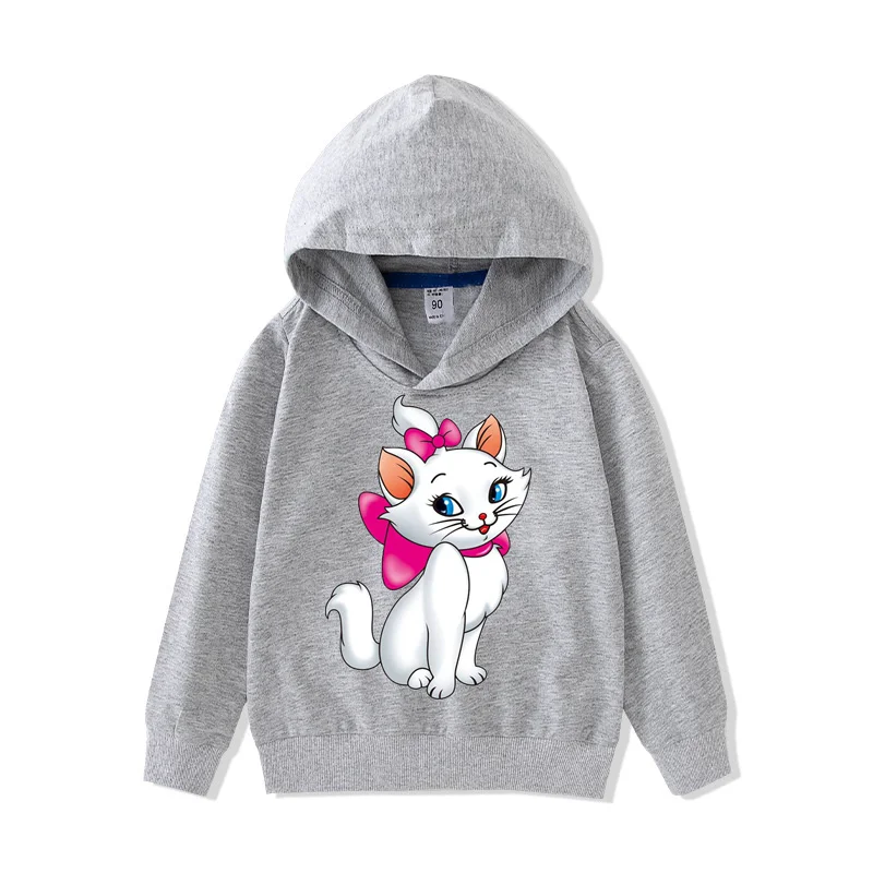 Lovely Mary the Cat Hoodies Girls Cartoon Spring Autumn Long Sleeves Sweatshirts Clothing Casual Hooded Tops Clothes 2-14 Years
Lovely Mary the Cat Hoodies Girls Cartoon Spring Autumn Long Sleeves Sweatshirts Clothing Casual Hooded Tops Clothes 2-14 Years