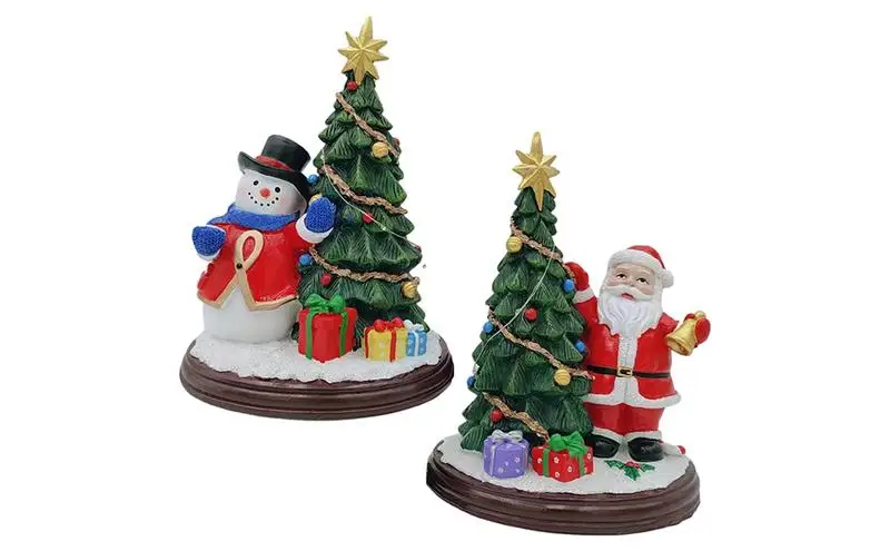 Santa Claus Statue Ornaments Figurines Miniatures Resin Sculpture Figurine Garden Decoration for Christmas Decor accessories
Santa Claus Statue Ornaments Figurines Miniatures Resin Sculpture Figurine Garden Decoration for Christmas Decor accessories