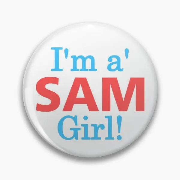 I Am A Sam Girl Customizable Soft Button Pin Hat Women Collar Fashion Lover Gift Creative Cartoon Cute Lapel Pin Brooch Decor
I Am A Sam Girl Customizable Soft Button Pin Hat Women Collar Fashion Lover Gift Creative Cartoon Cute Lapel Pin Brooch Decor