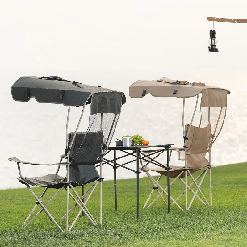 

Outdoor Camping Leisure Folding Chair 낚시의자 Beach Awning Fishing Chair Sketching Automatic Deck Chair Cross Border Fishing Chair