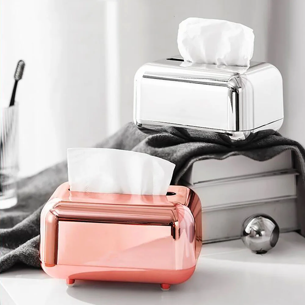 Electroplating Magnetic Tissue Box With Spring Living Room Dining Table Paper Storage Box Non-slip Foot Pad Toilet Tissue Pump
Electroplating Magnetic Tissue Box With Spring Living Room Dining Table Paper Storage Box Non-slip Foot Pad Toilet Tissue Pump
