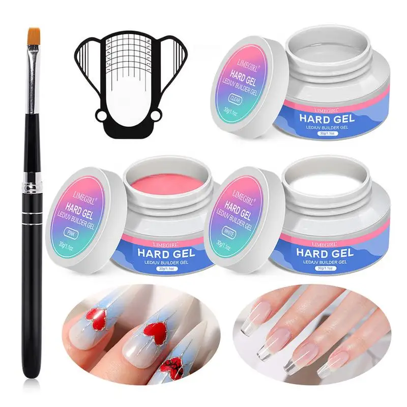 

Nail Sculpting Gel Kit Covering Repair Gel For Nails Self Leveling Nail Thickening Solution For Nail Professionals Hobbyists