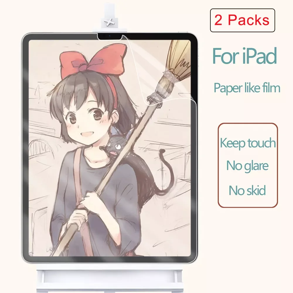 Writing on Paper Screen Protector For iPad Air 4 Pro 11 12.9 2021 2022 Air 5 10.2 10.5 Mini 6 Anti Glare Protective films
Writing on Paper Screen Protector For iPad Air 4 Pro 11 12.9 2021 2022 Air 5 10.2 10.5 Mini 6 Anti Glare Protective films