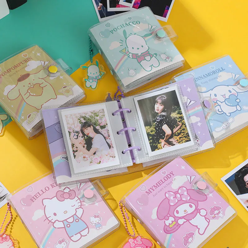 Kawaii Sanrio Kuromi Mymelody Cinnamoroll погремушка Полароид фото хранилище 3 дюйма Девочка Рождественский подарок для детей
Kawaii Sanrio Kuromi Mymelody Cinnamoroll погремушка Полароид фото хранилище 3 дюйма Девочка Рождественский подарок для детей