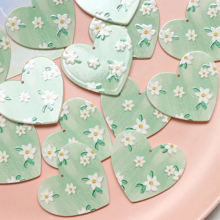 10pcs Love Heart Earrings Pendants Flower Acrylic Pendant Charms for Handmade Necklace Earrings Diy Jewelry Making Findings
10pcs Love Heart Earrings Pendants Flower Acrylic Pendant Charms for Handmade Necklace Earrings Diy Jewelry Making Findings