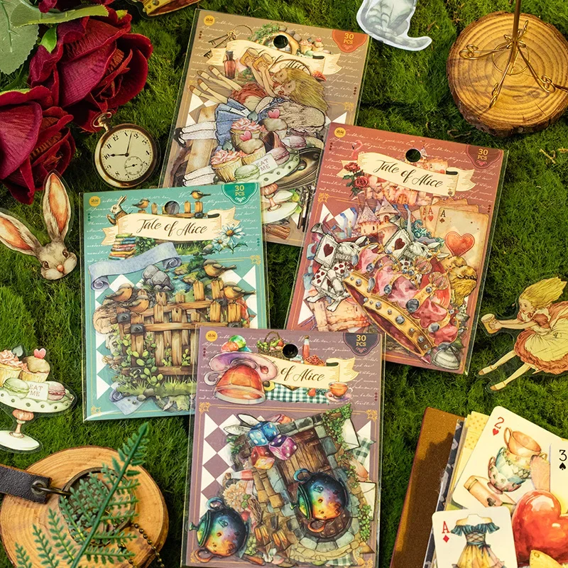 Набор наклеек Алиса в Стране Чудес leaffei 30 штук
Набор наклеек Алиса в Стране Чудес leaffei 30 штук