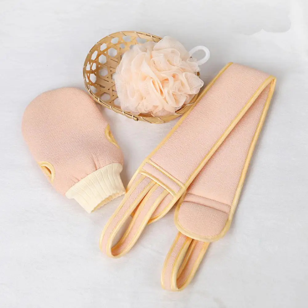 Body cleaning cloth, soft brush, home hotel bathroom shower ball, back scrubber set, skin scrub towel, bath gloves 3 pieces
Body cleaning cloth, soft brush, home hotel bathroom shower ball, back scrubber set, skin scrub towel, bath gloves 3 pieces