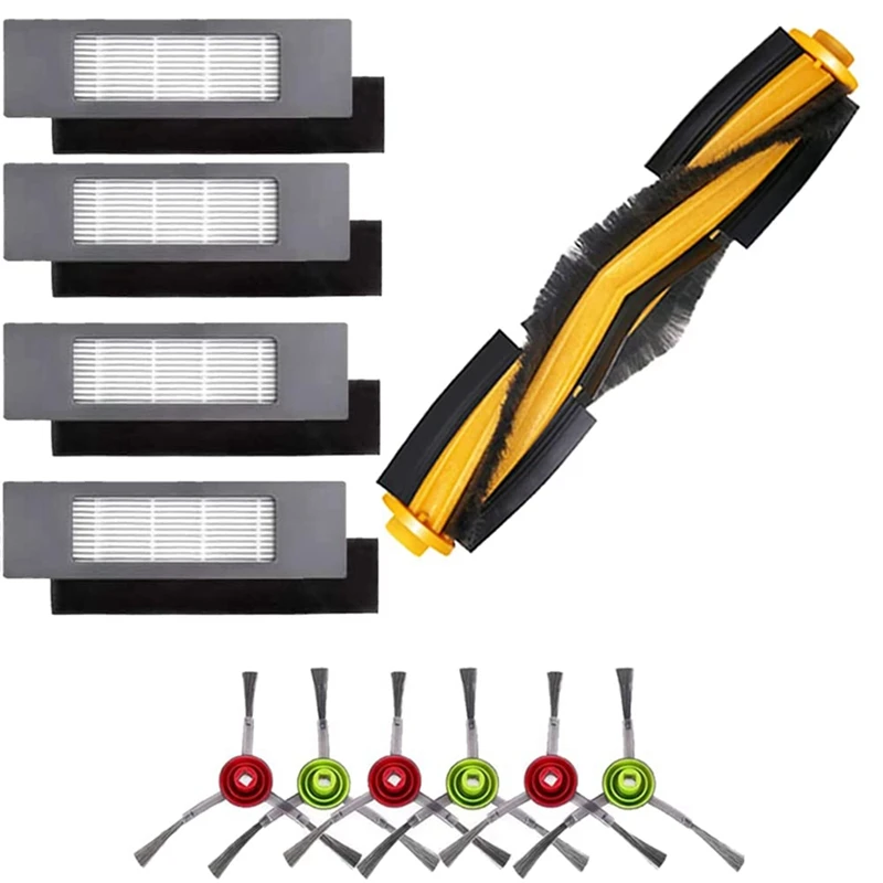 Сменные аксессуары основная щетка боковая щетка HEPA фильтр для пылесоса Ecovacs T8 T8 + N8 N8 Pro T9
Сменные аксессуары основная щетка боковая щетка HEPA фильтр для пылесоса Ecovacs T8 T8 + N8 N8 Pro T9