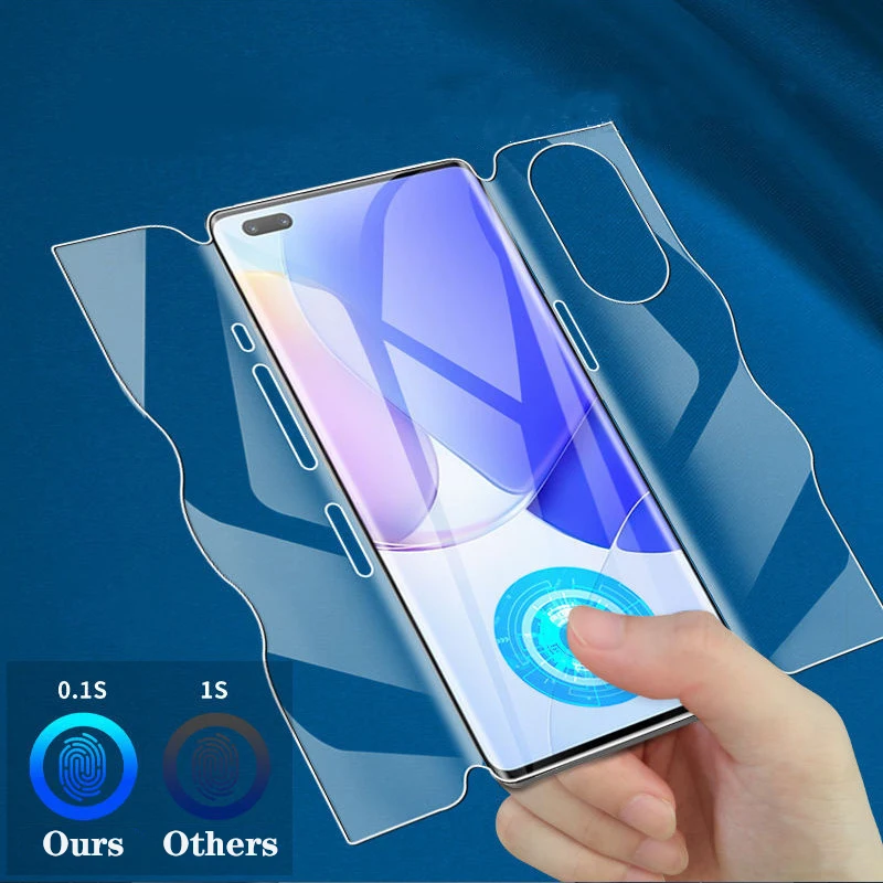 

Hydrogel Film for Huawei Nova 7 8 9 10 pro 9pro 9se Full Coverage Butterfly Screen Protector for Huawei Nova 9 10 pro Not Glass