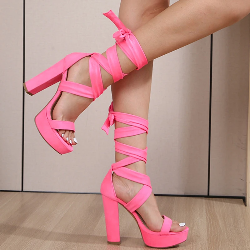 Big Size Women Pumps Super High Heels Ladies Ankle Strap Gladiator Sandals 2022 Pink Heeled Platform Shoes For Female Slides
Big Size Women Pumps Super High Heels Ladies Ankle Strap Gladiator Sandals 2022 Pink Heeled Platform Shoes For Female Slides