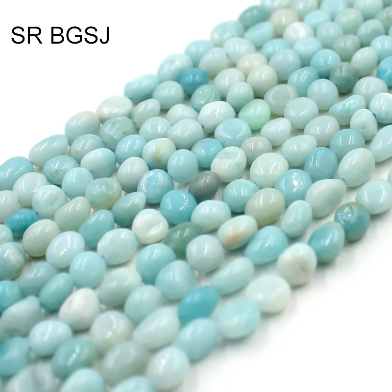 6-8mm Natural Amazonite Gems Blue Stone Potato Shape Jewelry Making DIY Jades Beads Strand 15"
6-8mm Natural Amazonite Gems Blue Stone Potato Shape Jewelry Making DIY Jades Beads Strand 15"