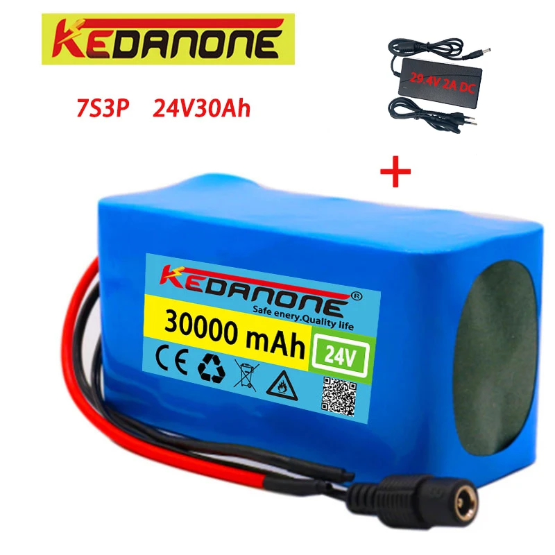 2022New 24V 30Ah 7S3P 18650 Li-ion Battery Pack 29.4V 30000mAh Electric Bicycle Moped /Electric/Lithium Ion Battery Pack+ 2A Cha
2022New 24V 30Ah 7S3P 18650 Li-ion Battery Pack 29.4V 30000mAh Electric Bicycle Moped /Electric/Lithium Ion Battery Pack+ 2A Cha