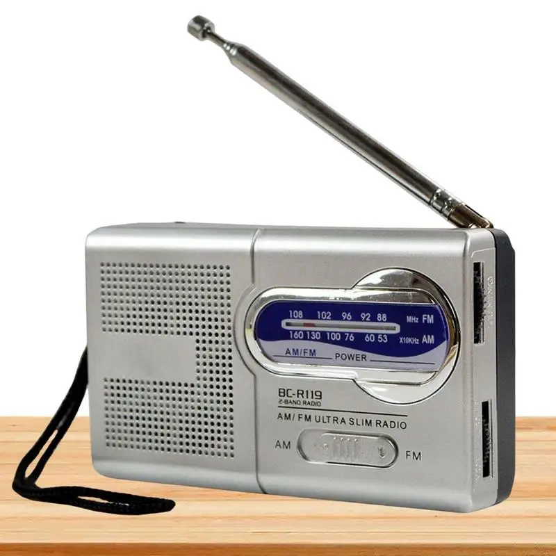 Mini Portable Radio Handheld Dual Band AM FM Music Player Speaker With Telescopic Antenna Outdoor Radio Stereo Battery Powered
Mini Portable Radio Handheld Dual Band AM FM Music Player Speaker With Telescopic Antenna Outdoor Radio Stereo Battery Powered