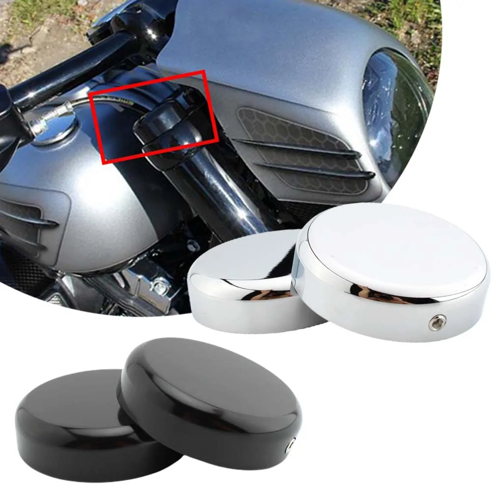 White Black Upper Fork Stem Nut Cap Cover For Breakout Dyna Softail Sportster Motorcycle Accessories
White Black Upper Fork Stem Nut Cap Cover For Breakout Dyna Softail Sportster Motorcycle Accessories