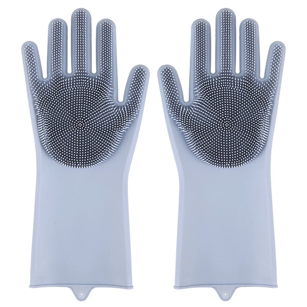 1Pair Reusable Silicone Gloves Multicolor Dishwashing Gloves For Pet Hair Massage Cleaning Bath Kitchen Household Cleaning Tool
1Pair Reusable Silicone Gloves Multicolor Dishwashing Gloves For Pet Hair Massage Cleaning Bath Kitchen Household Cleaning Tool