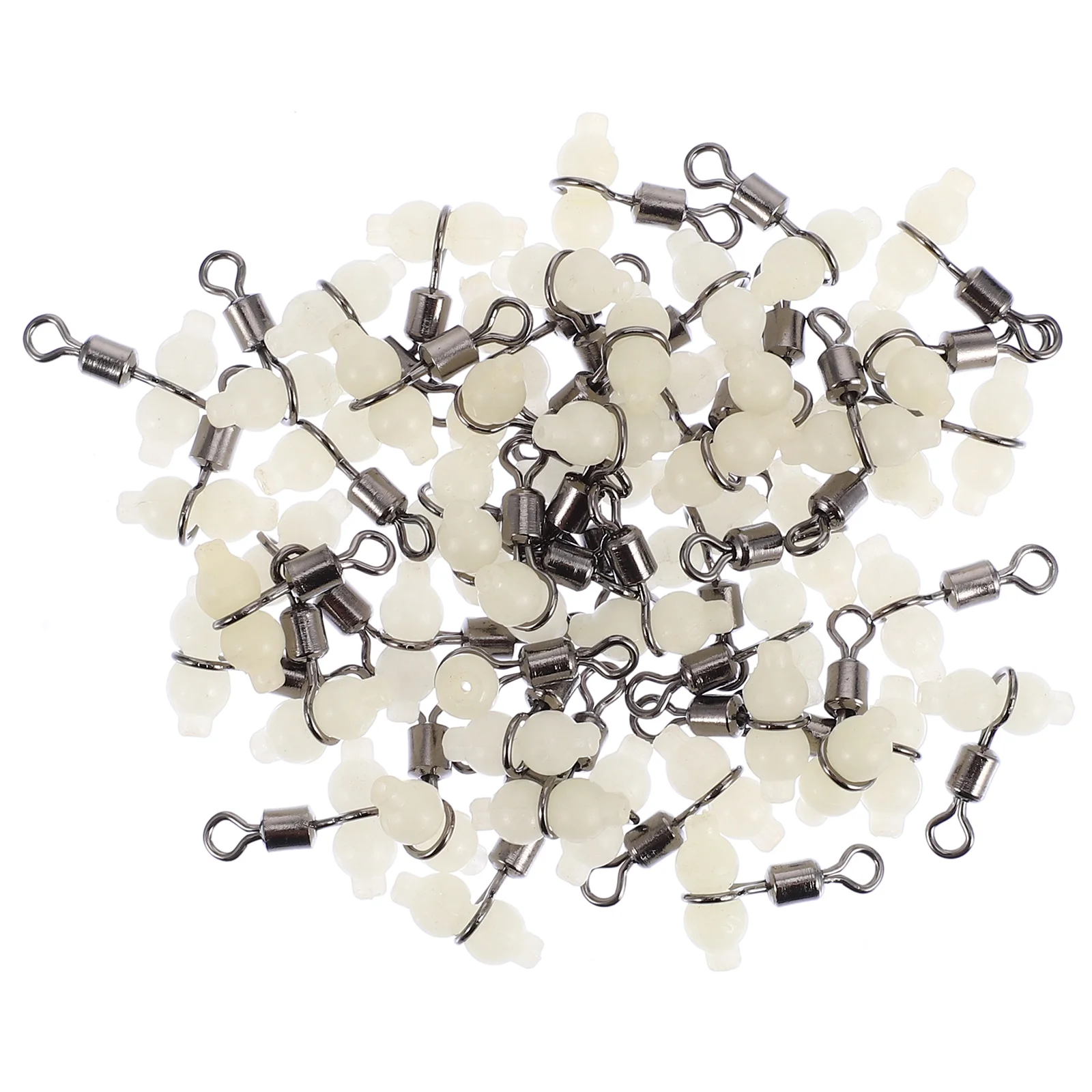 50 Pcs/package Fishing Tackle Connectors Luminous Gourd Swivels Hook Rolling Lure Creative
50 Pcs/package Fishing Tackle Connectors Luminous Gourd Swivels Hook Rolling Lure Creative