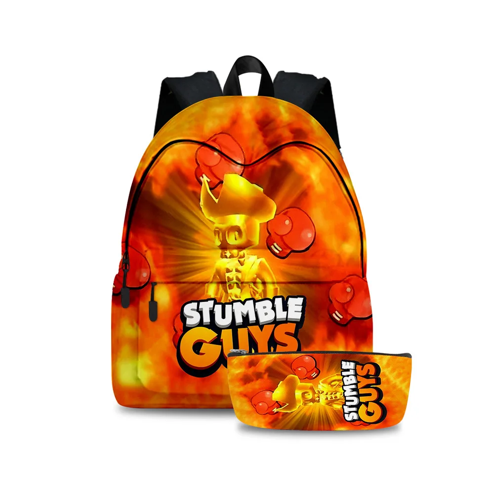 3D New Stumble Guys Collision Party Children's Backpack Primary and Secondary School School Bag Pencil Case Two-piece Set
3D New Stumble Guys Collision Party Children's Backpack Primary and Secondary School School Bag Pencil Case Two-piece Set
