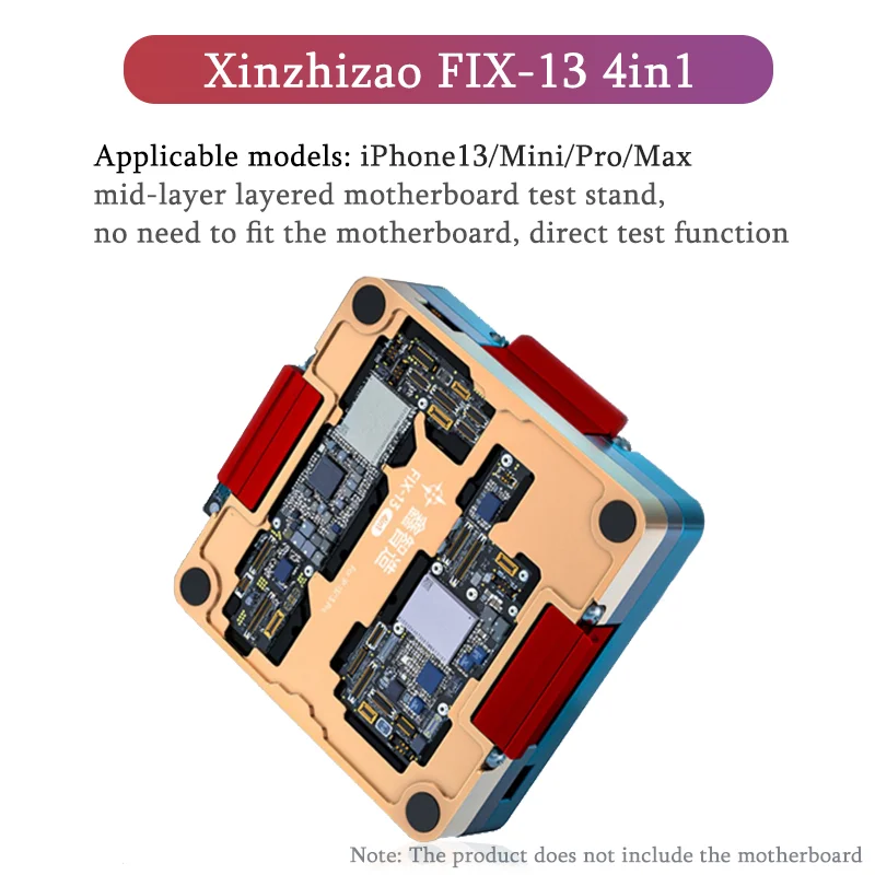 Xinzhizao middle-level motherboard test rack Apple iPhoneX XS Max 12 13 Pro max upper and lower layered motherboard test rack
Xinzhizao middle-level motherboard test rack Apple iPhoneX XS Max 12 13 Pro max upper and lower layered motherboard test rack