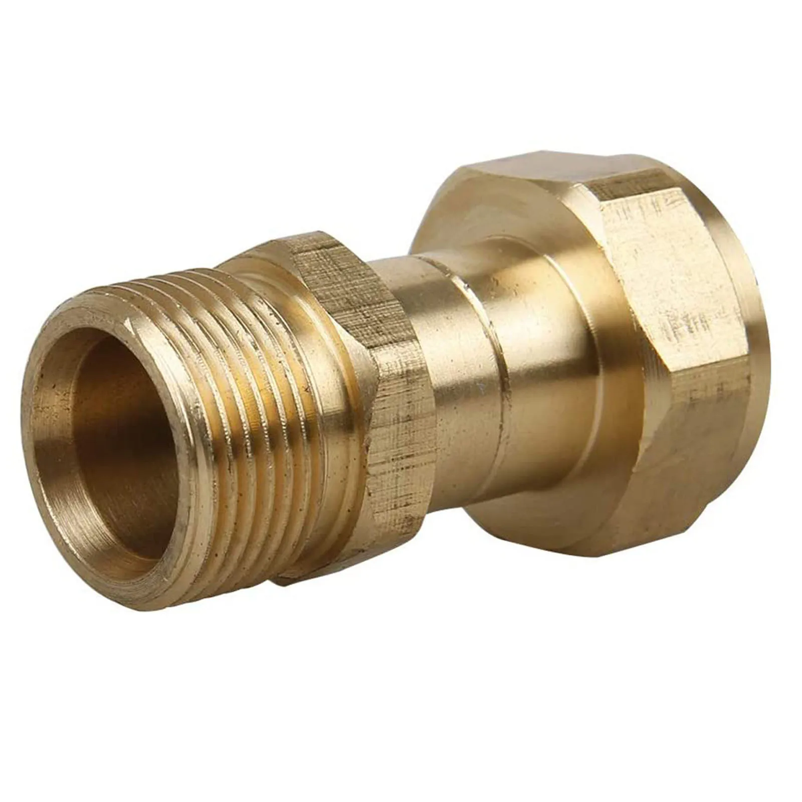 M22 14mm Thread Fitting Washer Adapter Washer Adapter Swivel Joint 360 Degree Rotation Copper Durable For Pressure Washers
M22 14mm Thread Fitting Washer Adapter Washer Adapter Swivel Joint 360 Degree Rotation Copper Durable For Pressure Washers