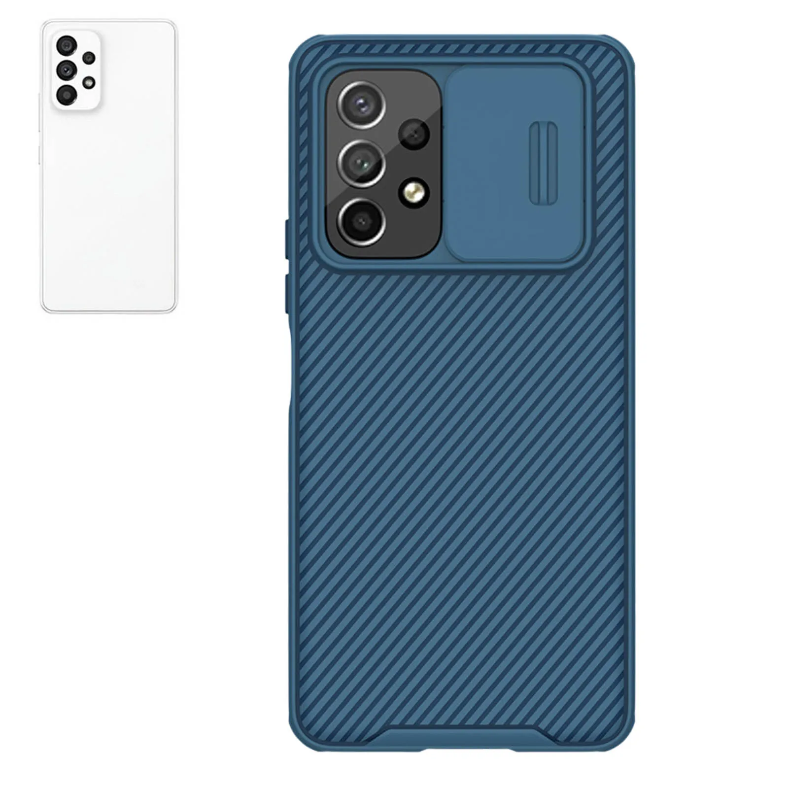 For Galaxy A53 5G Smartphone Drop Protection Cover Case With Lens Push Window Protector Cases Anti-spying Protect Privacy 
For Galaxy A53 5G Smartphone Drop Protection Cover Case With Lens Push Window Protector Cases Anti-spying Protect Privacy