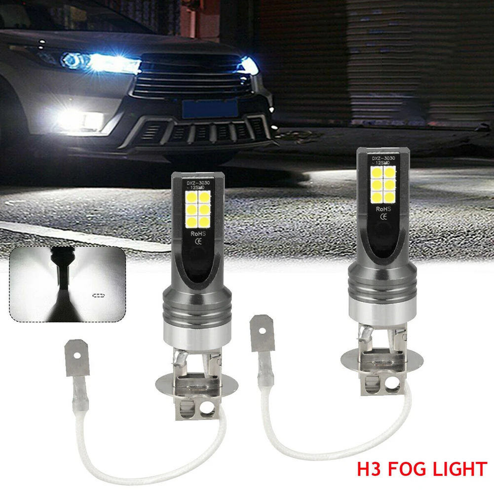 2pcs Car Fog Lights H3 COB LED Conversion Kit Bulbs 6000K Car Driving DRL FOG Lights Lamp White Daytime Running Light DRL
2pcs Car Fog Lights H3 COB LED Conversion Kit Bulbs 6000K Car Driving DRL FOG Lights Lamp White Daytime Running Light DRL