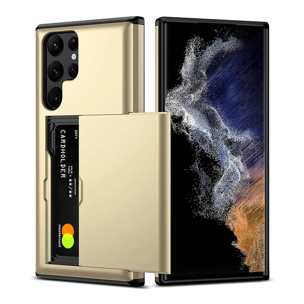 Sliding Door Hidden Pocket Card Slots Anti-Scratch Cover For Samsung S22 S21 Ultra Plus Case Galaxy Note 20 Ultra 10 9 8 S20 FE
Sliding Door Hidden Pocket Card Slots Anti-Scratch Cover For Samsung S22 S21 Ultra Plus Case Galaxy Note 20 Ultra 10 9 8 S20 FE
