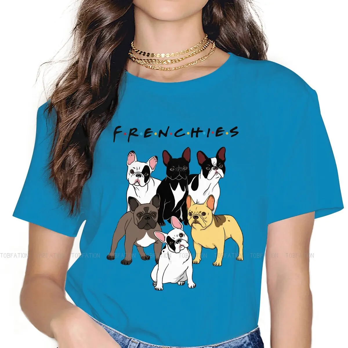 Футболка с французским бульдогом и надписью Strong Mini Dog для женщин и девушек, толстовки с французским юмором, модная пушистая футболка 5XL 
Футболка с французским бульдогом и надписью Strong Mini Dog для женщин и девушек, толстовки с французским юмором, модная пушистая футболка 5XL