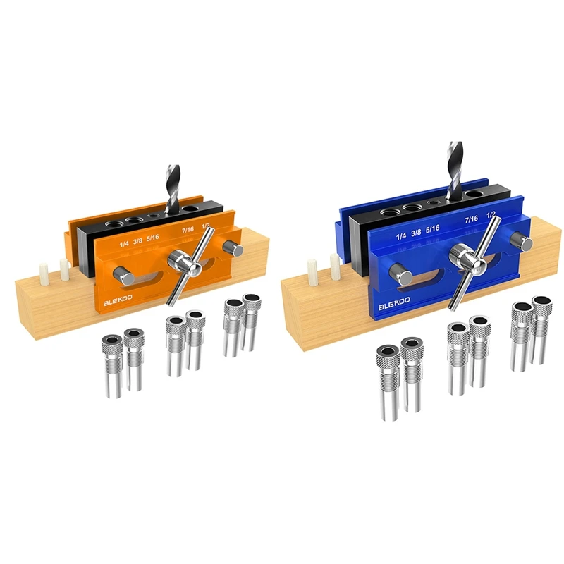 Self Centering Doweling Jig Kit Drill Jig Power Tool Accessory Adjustable Width Drilling Guide For Joiner Set Gold
Self Centering Doweling Jig Kit Drill Jig Power Tool Accessory Adjustable Width Drilling Guide For Joiner Set Gold