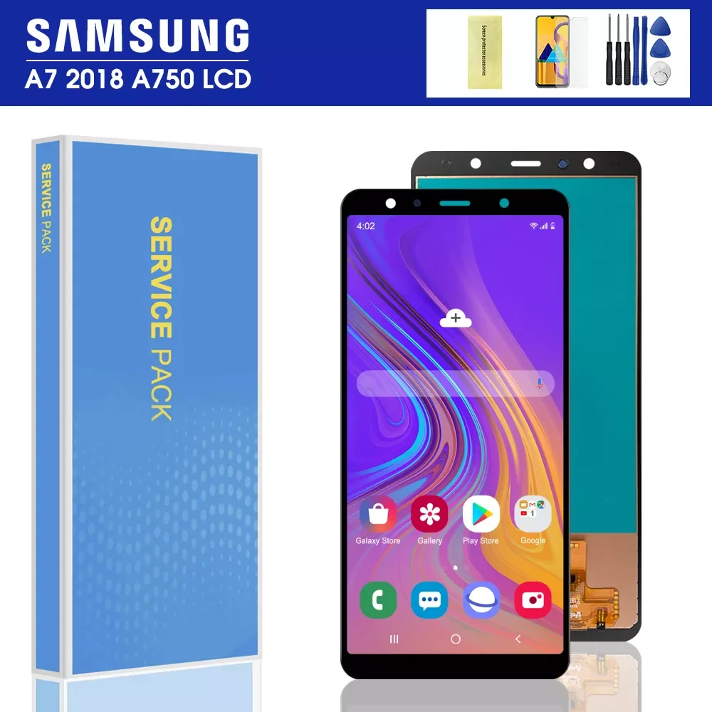 Test A750 lcd For Samsung Galaxy A7 2018 SM-A750F A750FN A750G A750F LCD Display Touch Screen Digitizer Assembly Replace
Test A750 lcd For Samsung Galaxy A7 2018 SM-A750F A750FN A750G A750F LCD Display Touch Screen Digitizer Assembly Replace