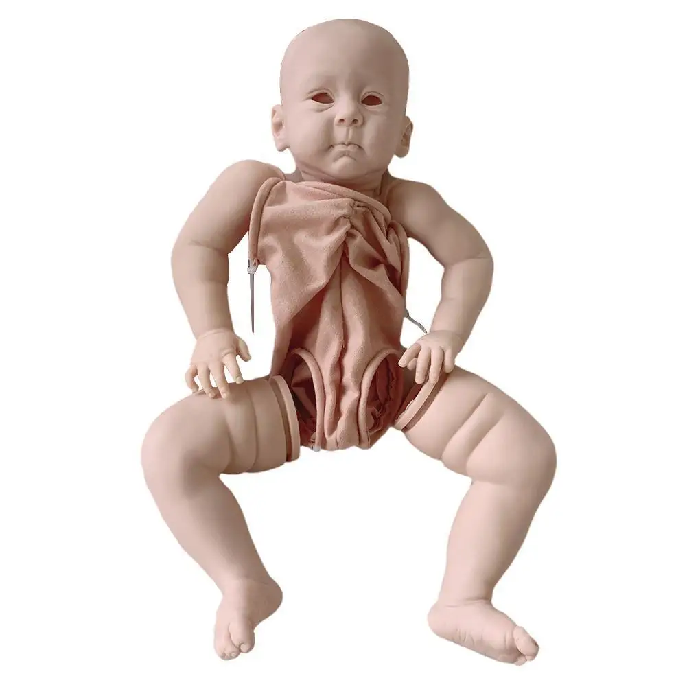23 inch Unassembled Rebirth Doll Kit Realistic Newbirth Baby Doll Kit Unpainted Unfinished Doll Parts DIY Blank Doll Kit
23 inch Unassembled Rebirth Doll Kit Realistic Newbirth Baby Doll Kit Unpainted Unfinished Doll Parts DIY Blank Doll Kit