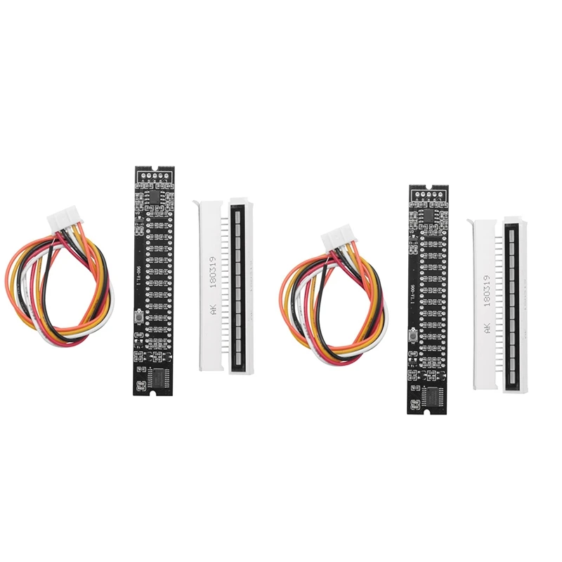 2X Dual 12 Music Level Indicator LED Spectrum VU Meter Amplifier Lamps Light Speed Adjustable Board(DIY)
2X Dual 12 Music Level Indicator LED Spectrum VU Meter Amplifier Lamps Light Speed Adjustable Board(DIY)