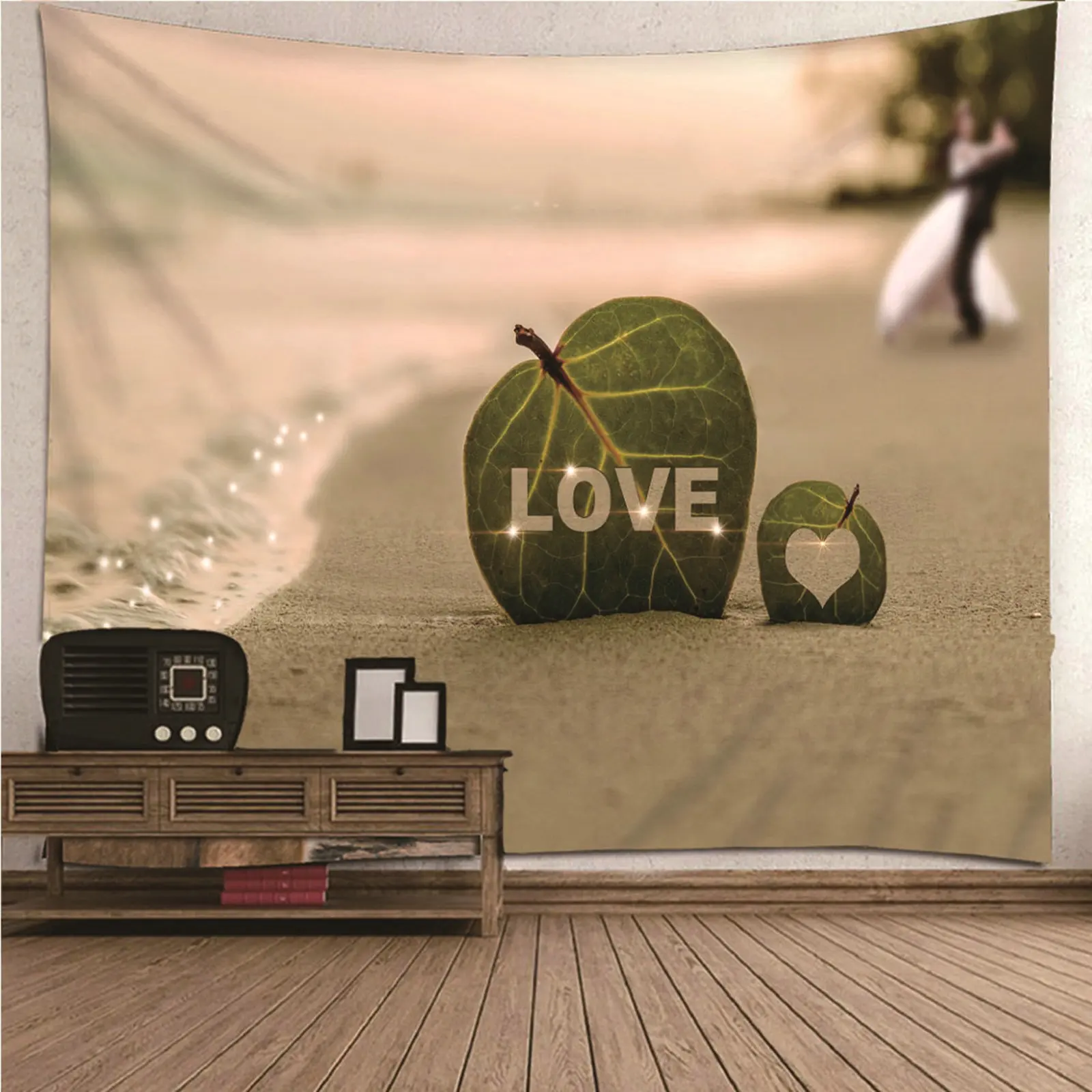 Wall Art Large Tapestry Wall Hanging Beach Leaf with Love Wall Hanging Blanket Dorm Art Decor Covering
Wall Art Large Tapestry Wall Hanging Beach Leaf with Love Wall Hanging Blanket Dorm Art Decor Covering