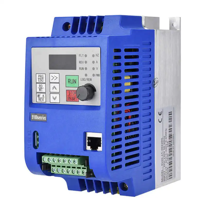 Single Phase to 3 Phase Motor Drive VFD Frequency Speed Controller AC220V 2.2KW Voltage Converter
Single Phase to 3 Phase Motor Drive VFD Frequency Speed Controller AC220V 2.2KW Voltage Converter
