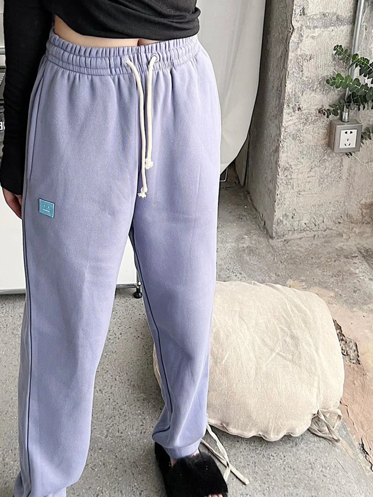 Женские повседневные осенние брюки с вышивкой и эластичным поясом, 2022 
Женские повседневные осенние брюки с вышивкой и эластичным поясом, 2022