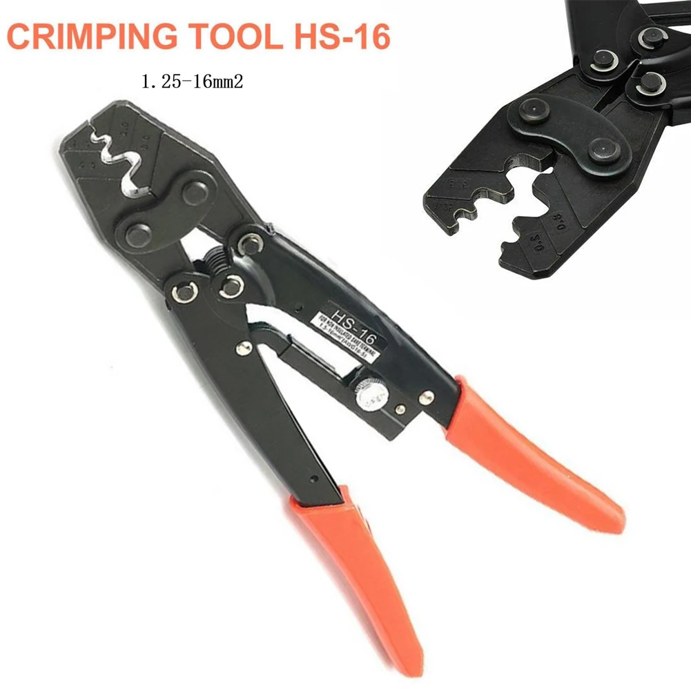Crimper Cable Cutter Automatic Wire Stripper Multifunctional Stripping Rachet Crimping Pliers Terminal 1.25-16mm2 Manual Tools
Crimper Cable Cutter Automatic Wire Stripper Multifunctional Stripping Rachet Crimping Pliers Terminal 1.25-16mm2 Manual Tools