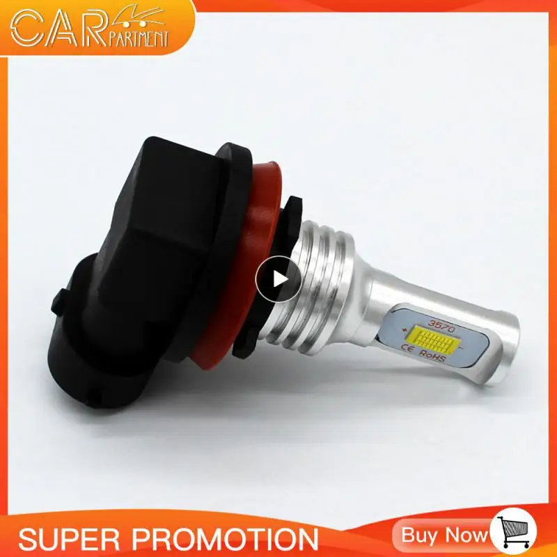 

1PCS H11 LED Bulbs HB4 9006 H3 9005 Fog Lights Driving 3030 Tail Lamp Car Light parking 10W 1000LM Auto 6000K White 12V 24V