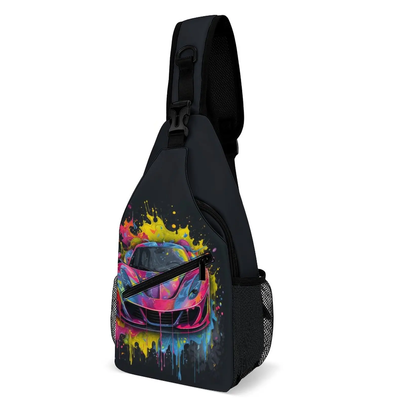Passionate Sports Car Shoulder Bags Grafitti Psychadelic Streetwear Chest Bag Men Bicycle Daily Sling Bag Phone Print Small Bags
Passionate Sports Car Shoulder Bags Grafitti Psychadelic Streetwear Chest Bag Men Bicycle Daily Sling Bag Phone Print Small Bags