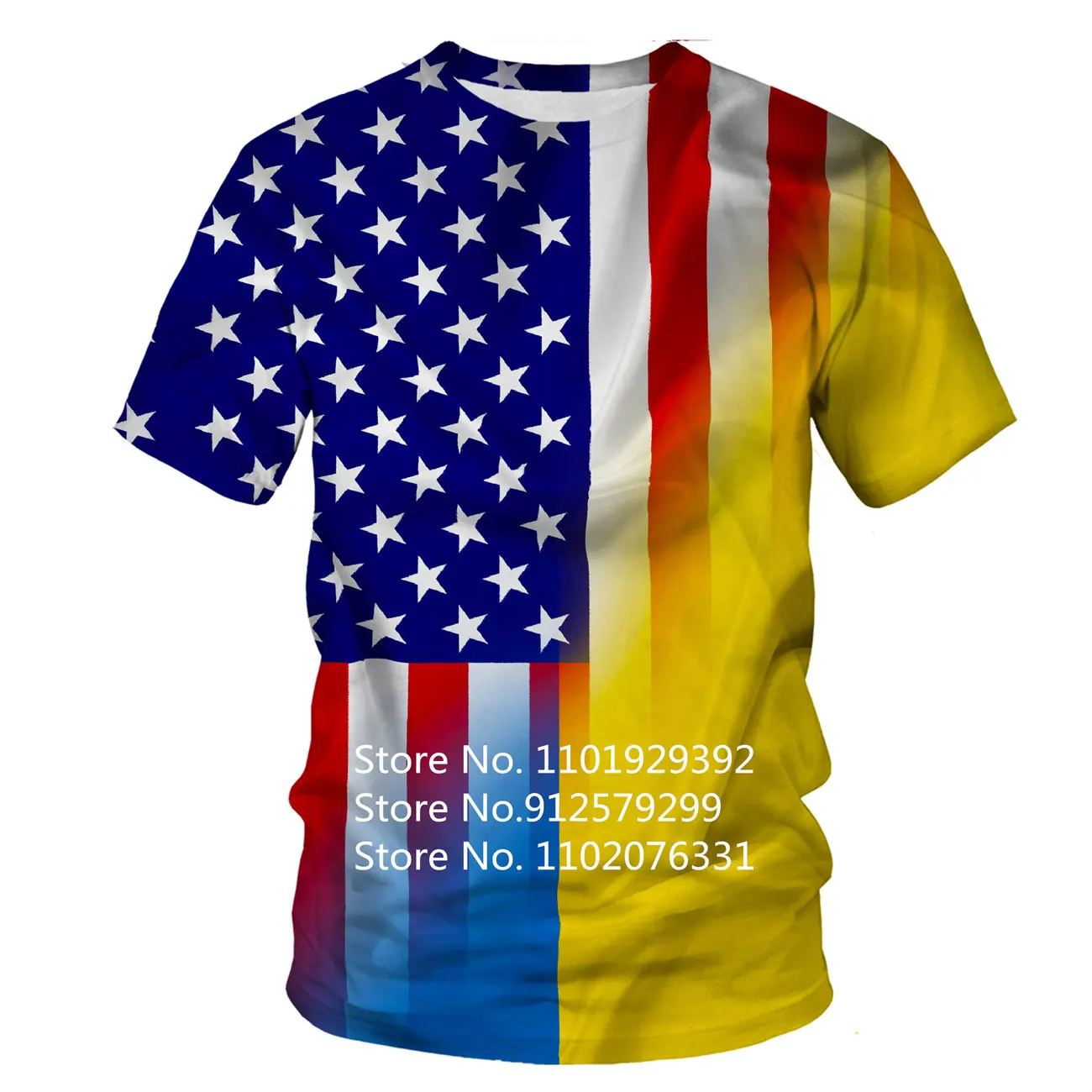 2023 New Fashion Flag of the United States 3d T Shirt Men/Women Casual Round Neck Short Sleeve US Flag Sports T-shirt
2023 New Fashion Flag of the United States 3d T Shirt Men/Women Casual Round Neck Short Sleeve US Flag Sports T-shirt