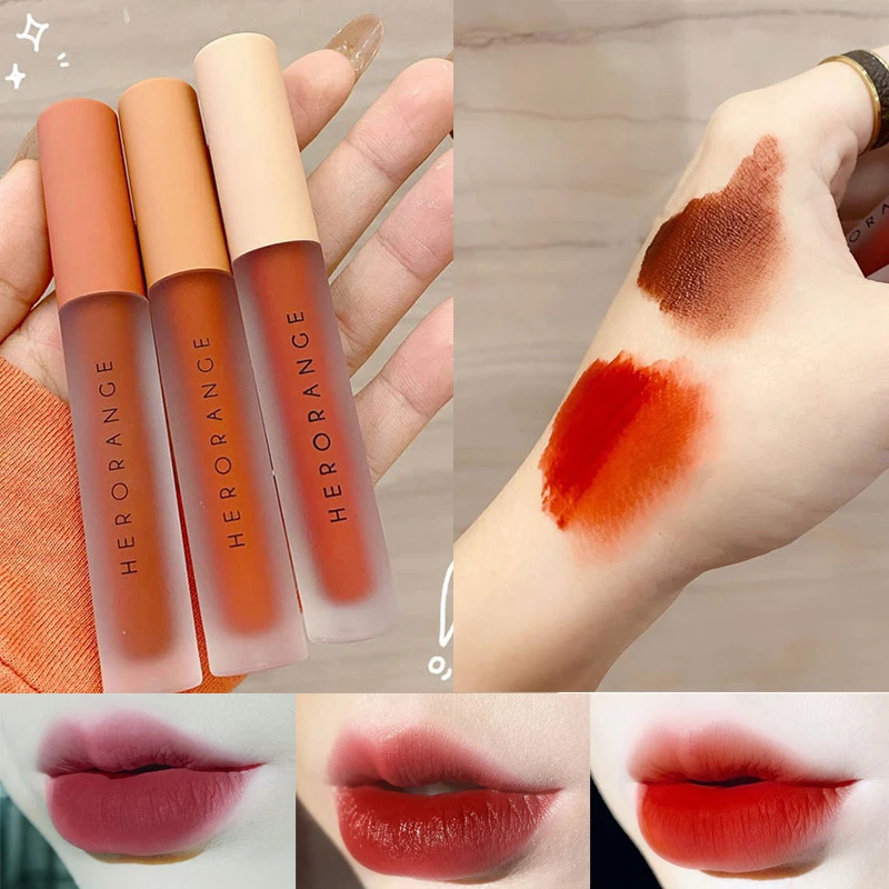 Matte Lipstick Lip Glaze Velvet Lip Gloss Long Lasting Waterproof Moisturizing Whitening Matte Lipstick Cosmetics Lip Makeup
Matte Lipstick Lip Glaze Velvet Lip Gloss Long Lasting Waterproof Moisturizing Whitening Matte Lipstick Cosmetics Lip Makeup
