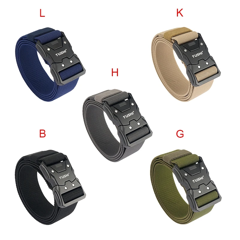Quick Release Belt Aluminum Alloy Buckle Tooling Belt High Elasticity Training Belt Outdoor Wear-resistant Hunting Belt
Quick Release Belt Aluminum Alloy Buckle Tooling Belt High Elasticity Training Belt Outdoor Wear-resistant Hunting Belt