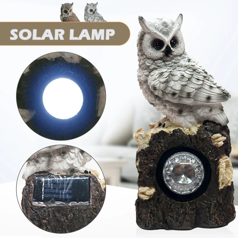 Садовые фонари на солнечной батарее, фонари для использования вне помещений, фонари для попугаев, совы, украшение для газона, водонепроницаемая лампа, фонари с солнечной батареей, 1 шт. 
Садовые фонари на солнечной батарее, фонари для использования вне помещений, фонари для попугаев, совы, украшение для газона, водонепроницаемая лампа, фонари с солнечной батареей, 1 шт.