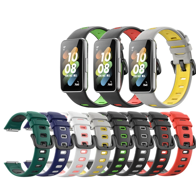 Ремешок силиконовый для Huawei Watch Band 7, сменный умный Браслет для наручных часов, аксессуары для Huawei Band 7
Ремешок силиконовый для Huawei Watch Band 7, сменный умный Браслет для наручных часов, аксессуары для Huawei Band 7
