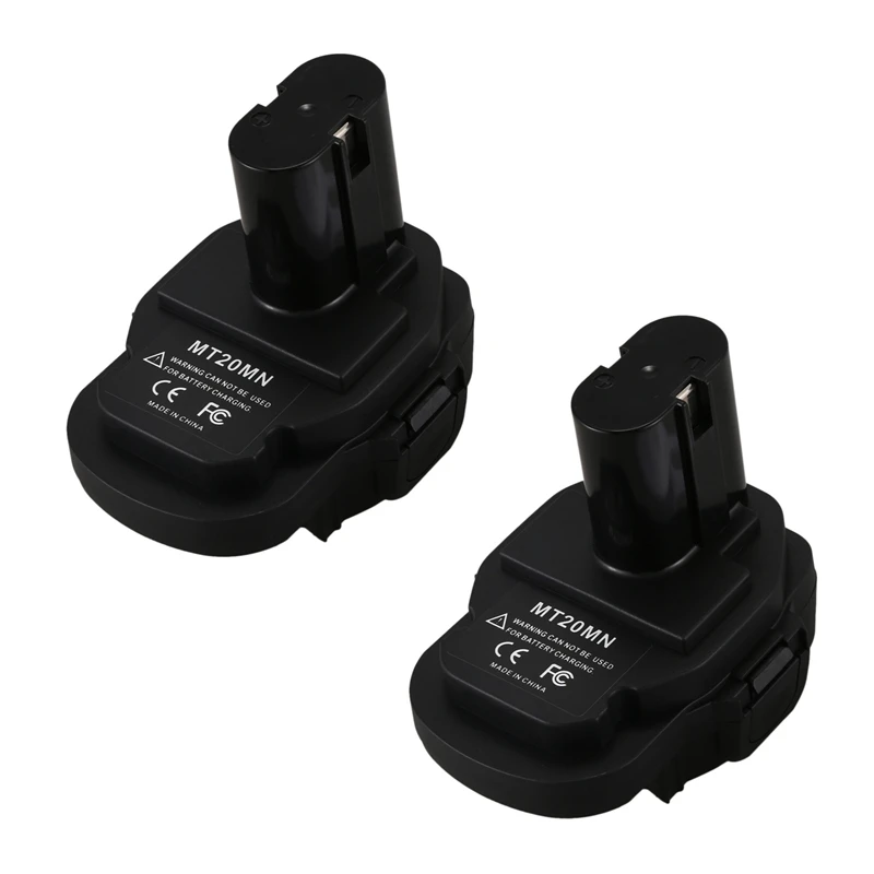 2X Mt20mn 18V Lithium Battery To Ni-Mh Ni-Cd Li-Ion Battery Converter Adapter For Makita Bl1860b/Bl1860/Bl1850b
2X Mt20mn 18V Lithium Battery To Ni-Mh Ni-Cd Li-Ion Battery Converter Adapter For Makita Bl1860b/Bl1860/Bl1850b