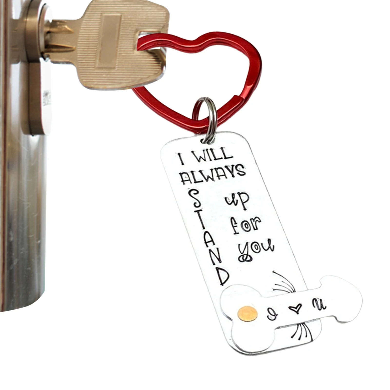 Keychain For Couple Friends Lover Keychain Stainless Steel Key Rings Gifts For Valentine’s Day Mirror Finish Keychain Jewelry
Keychain For Couple Friends Lover Keychain Stainless Steel Key Rings Gifts For Valentine’s Day Mirror Finish Keychain Jewelry