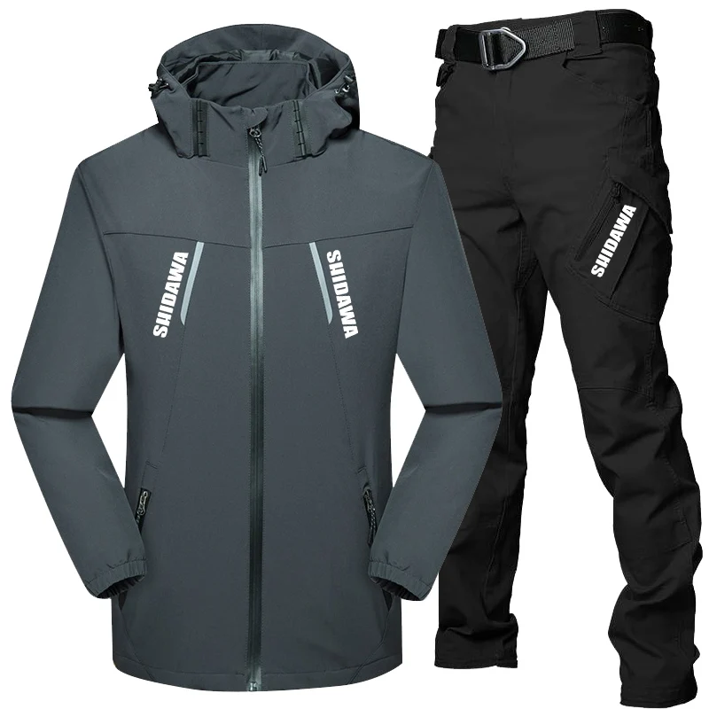 Fishing Clothes Men's Spring Autumn Thin Fishing Suits Windproof Waterproof Hooded Sports Jacket Outdoor Hiking Tactical Pants
Fishing Clothes Men's Spring Autumn Thin Fishing Suits Windproof Waterproof Hooded Sports Jacket Outdoor Hiking Tactical Pants