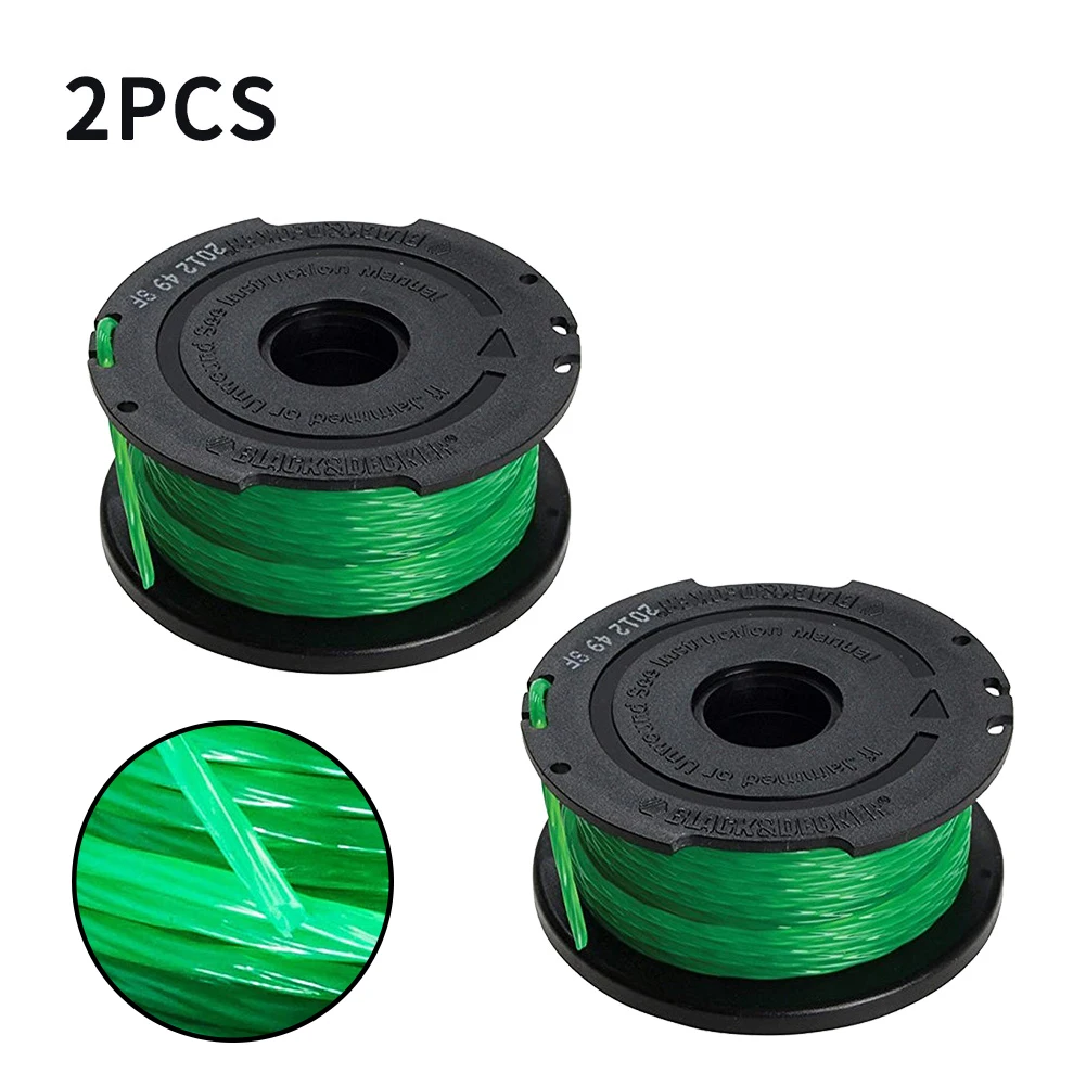 2pcs Trimmer Spool Lines For BLACK+DECKER A6482 AFS Spool Line For String Trimmers Parts Garden Lawn Mower Replacemen Line Spool
2pcs Trimmer Spool Lines For BLACK+DECKER A6482 AFS Spool Line For String Trimmers Parts Garden Lawn Mower Replacemen Line Spool