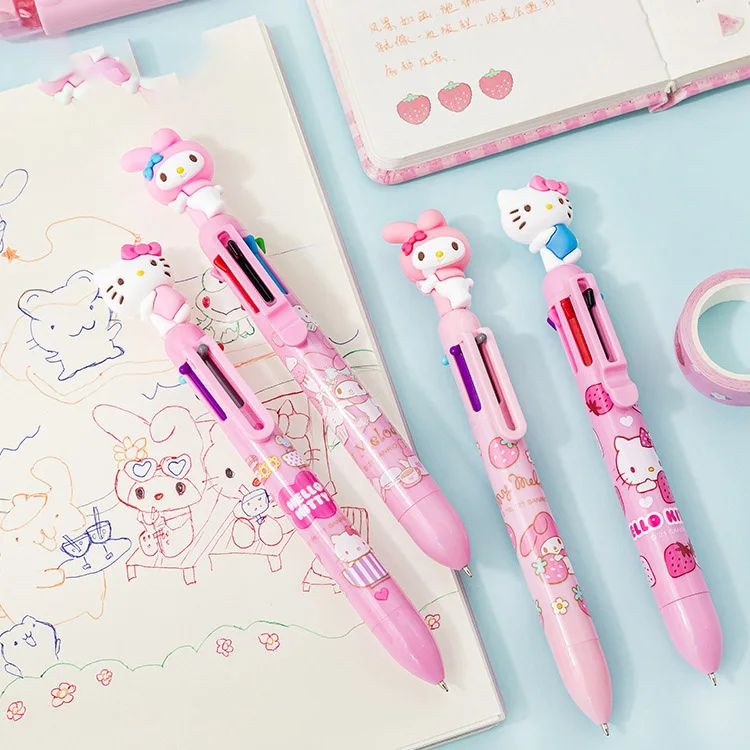 36Pcs Kawaii Sanrios Pen Anime Hellokitty Mymelody Cartoon Cute Three-Dimensional Doll 6 Color Hand Account Marker Pen Toys Gift
36Pcs Kawaii Sanrios Pen Anime Hellokitty Mymelody Cartoon Cute Three-Dimensional Doll 6 Color Hand Account Marker Pen Toys Gift